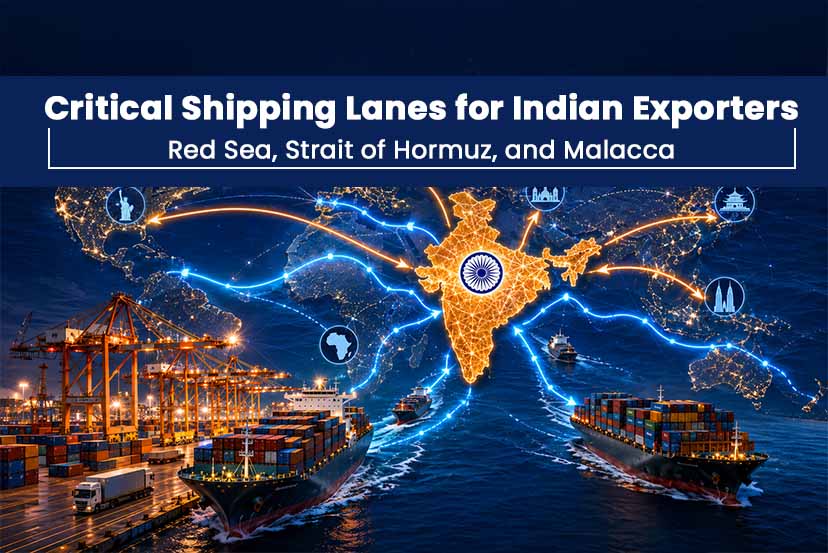 critical-shipping-lanes-for-indian-exporters-red-sea-strait-of-hormuz-and-malacca