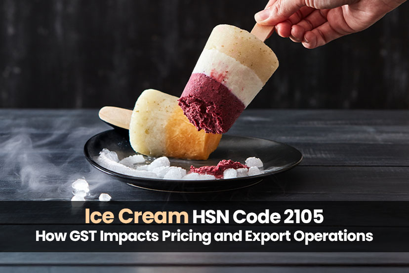 Ice Cream HSN Code 2105