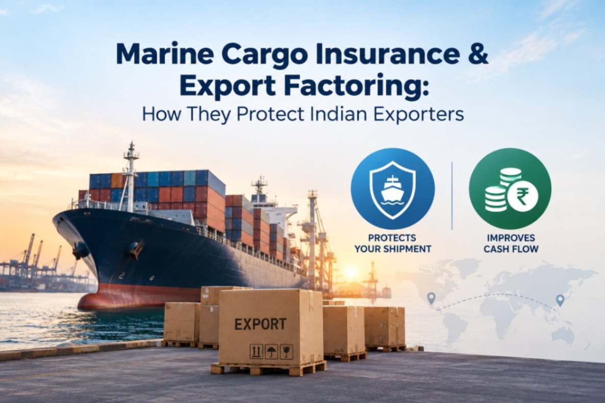 Marine Cargo Insurance & Export Factoring How They Protect Indian Exporters