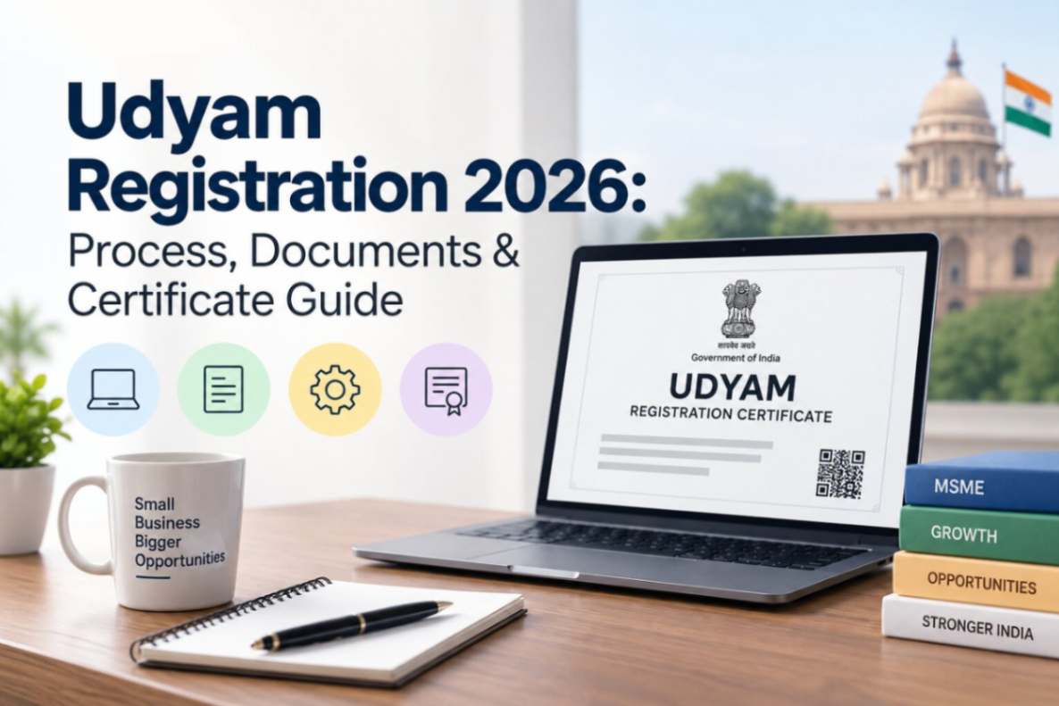 Udyam Registration 2026 Process, Documents & Certificate Guide